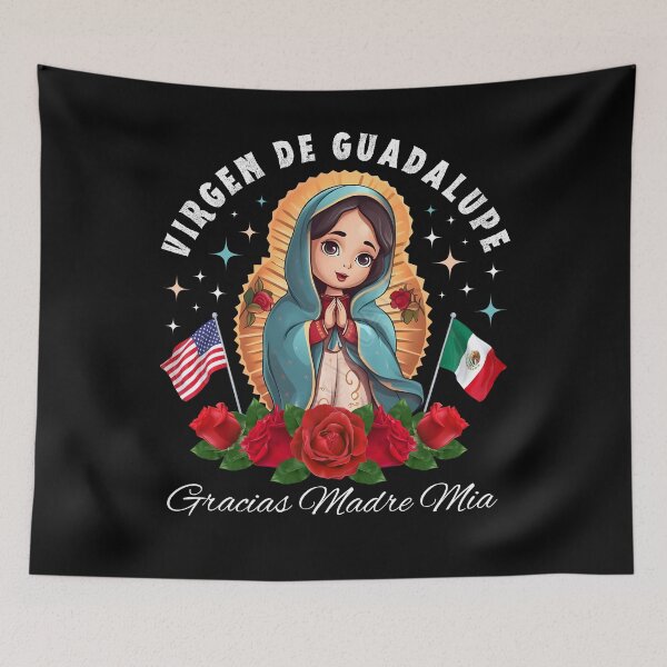 Item preview, Our Lady of Guadalupe Gracias Madre Mia Mexico for Kids designed and sold by NUMAcreations.