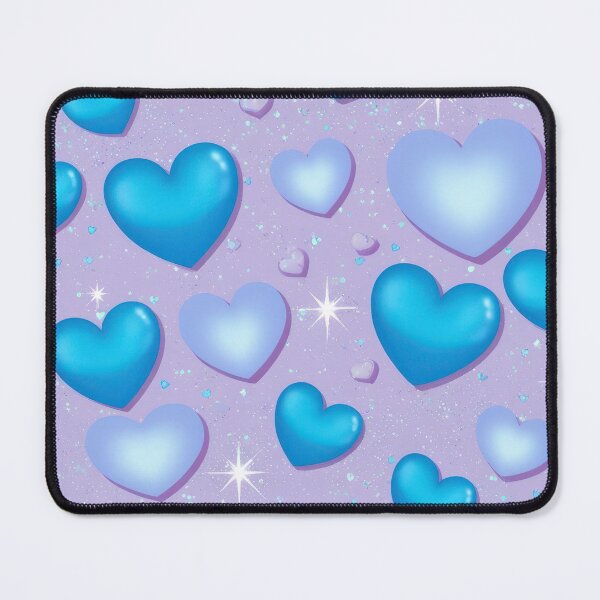 Item preview, valentines art pattern blue hearts,valentine hearts,hearts pattern,Valentines Day Pattern,valentines background designed and sold by Expressions-Sel.