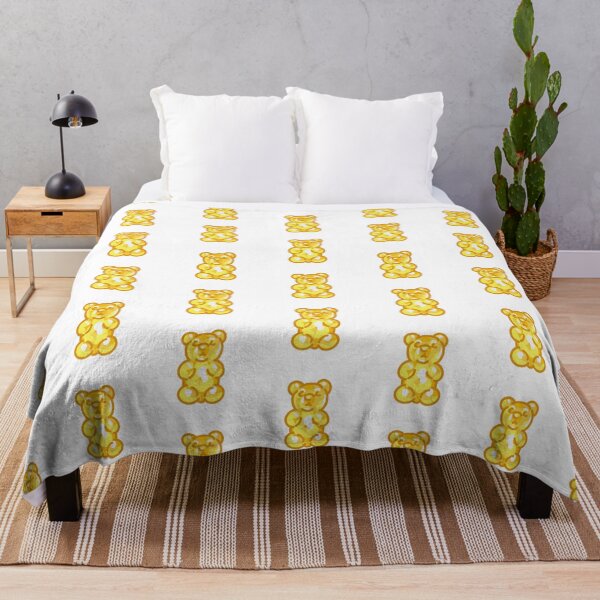 Vista previa del artículo con la obra «Osito de goma amarillo», diseñado y vendido por IceCubeMarket.