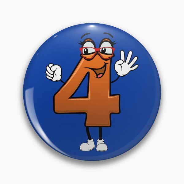 Item preview, Number Four Genius , Four Fingers of Fun designed and sold by Zakrytos ★★★★★.