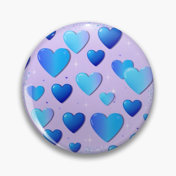 Item preview, valentines art pattern blue hearts,valentine hearts,hearts pattern,Valentines Day Pattern,valentines background designed and sold by Expressions-Sel.