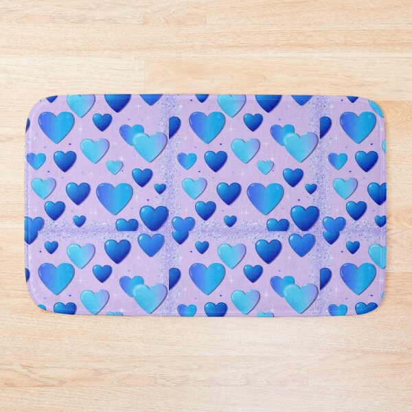 Item preview, valentines art pattern blue hearts,valentine hearts,hearts pattern,Valentines Day Pattern,valentines background designed and sold by Expressions-Sel.