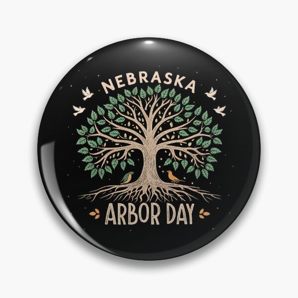 Item preview, Nebraska Arbor Day – Home of the Trees designed and sold by SignumShop.