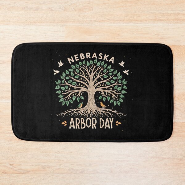 Item preview, Nebraska Arbor Day – Home of the Trees designed and sold by SignumShop.