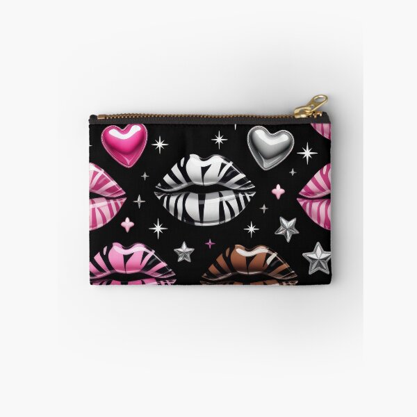 Item preview, valentines art pattern Colorful Kiss Zebra Design ,valentine Kiss,Kiss pattern,Valentines Day Pattern,valentines background designed and sold by Expressions-Sel.