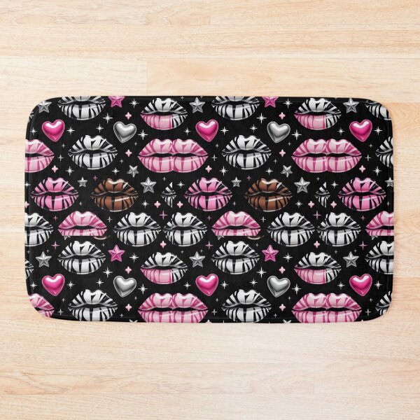 Item preview, valentines art pattern Colorful Kiss Zebra Design ,valentine Kiss,Kiss pattern,Valentines Day Pattern,valentines background designed and sold by Expressions-Sel.