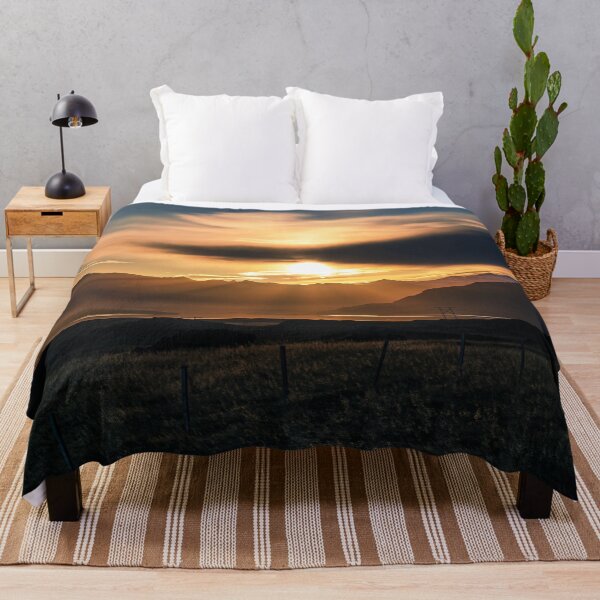 Item preview, Golden Rays Over Mountain Silhouettes designed and sold by Kristvin Gudmundsson.