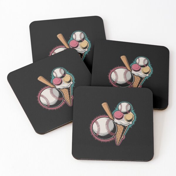 Item preview, Baseball Ice Cream Colorful designed and sold by Redgiant87x.