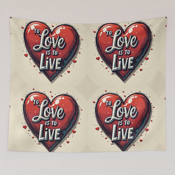 Item preview, Love & Life Quote Art for T-Shirts, Mugs, Caps...  designed and sold by CelestialAllure.