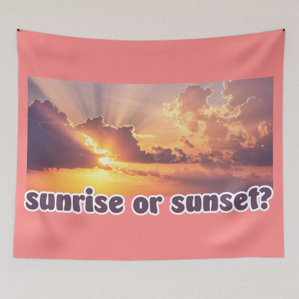 Item preview, sunrise or sunset? designed and sold by alexandr-art.
