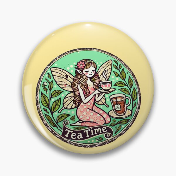 Item preview, Tea Time Fairy designed and sold by FrictionMaxxing.