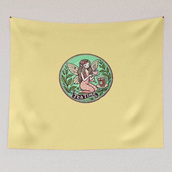 Item preview, Tea Time Fairy designed and sold by FrictionMaxxing.