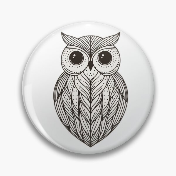 Item preview, Owl designed and sold by Wild-way Art.