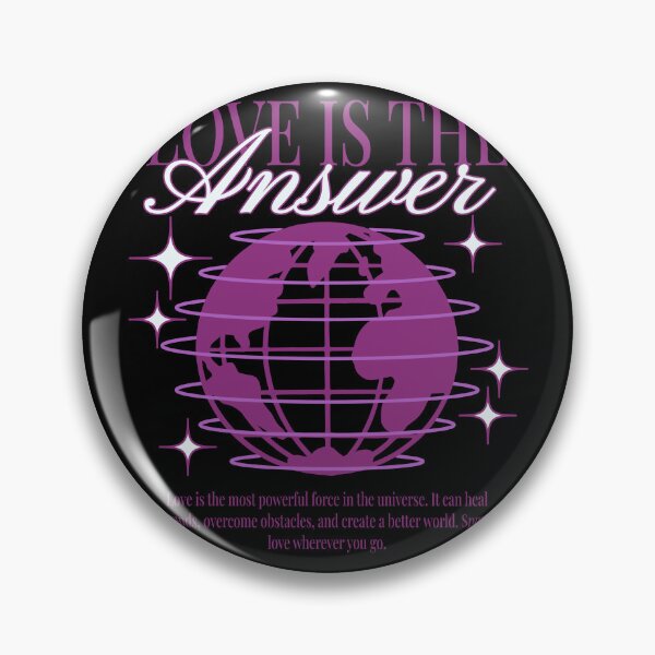 Item preview, Happy Valentine's Day, Love is the Answer  designed and sold by BesasDesigns.
