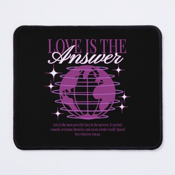 Item preview, Happy Valentine's Day, Love is the Answer designed and sold by BesasDesigns.