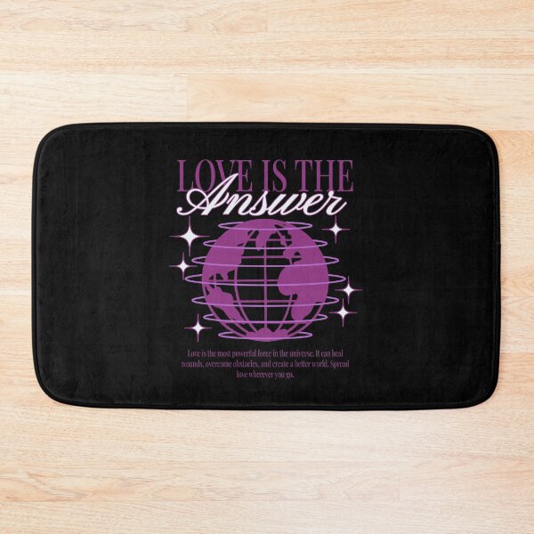 Item preview, Happy Valentine's Day, Love is the Answer  designed and sold by BesasDesigns.
