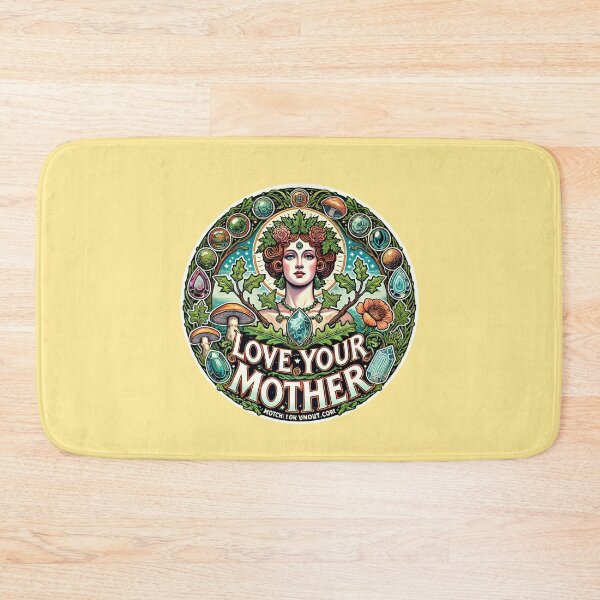 Item preview, Love your mother earth goddess designed and sold by FrictionMaxxing.