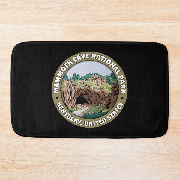 Item preview, Mammoth Cave National Park Vintage Badge – Minimalist Travel Art designed and sold by Stylish Grapefruit Familia.