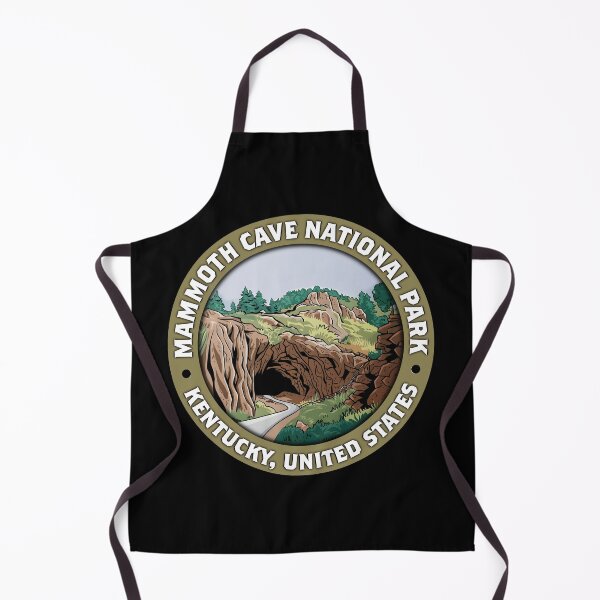Item preview, Mammoth Cave National Park Vintage Badge – Minimalist Travel Art designed and sold by Stylish Grapefruit Familia.