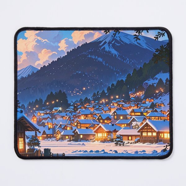 Item preview, Magical Winter Village designed and sold by TondoMeander.