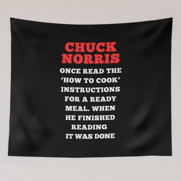 Item preview, Chuck Norris- How To Cook designed and sold by FanaticB.