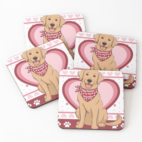 Item preview, Pet Valentine Bandana Sticker | Festive Dog Lover Gift for Pet Parents designed and sold by StellarHues.