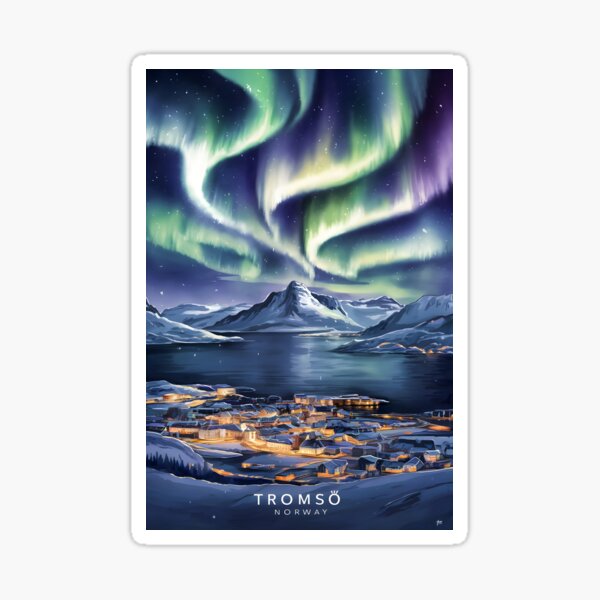Item preview, Tromsø, a vibrant city located well above the Arctic Circle in northern Norway designed and sold by sirtonine.