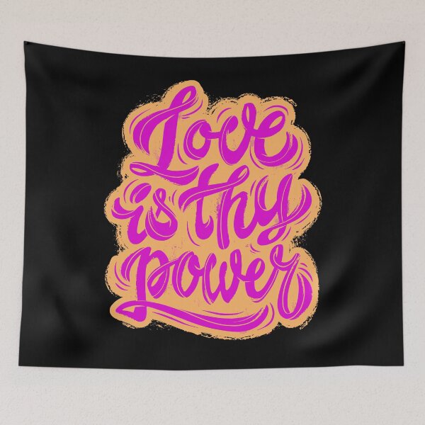 Item preview, Love is the Power designed and sold by BesasDesigns.