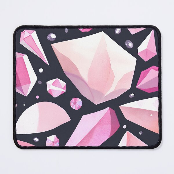 Item preview, Pink crystal on dark background designed and sold by Gioia-JJ.