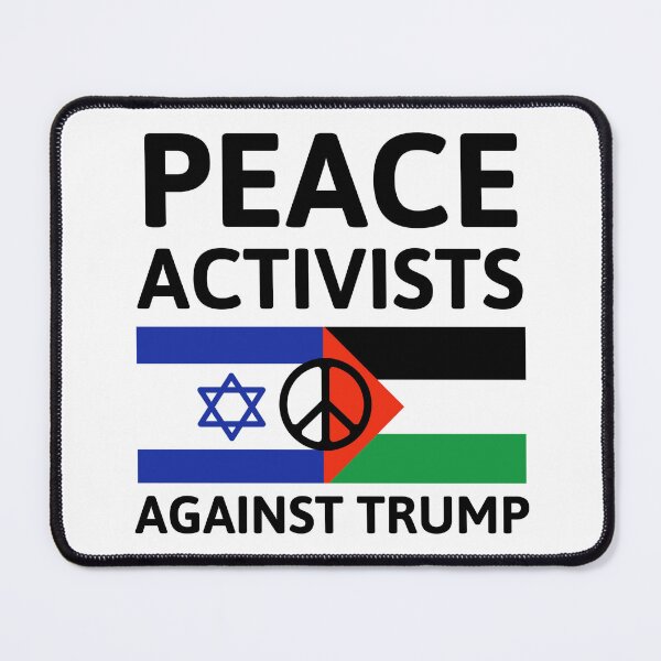 Item preview, Peace activists against Trump designed and sold by Rachel the Artist .