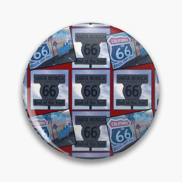 Artikelvorschau, Die Route 66 endet hier entworfen und verkauft von Topmel.