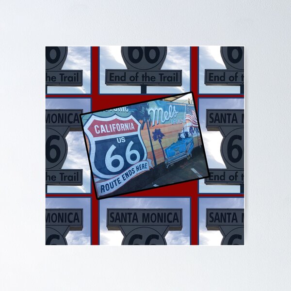 Item preview, Route 66 ends here designed and sold by Topmel.