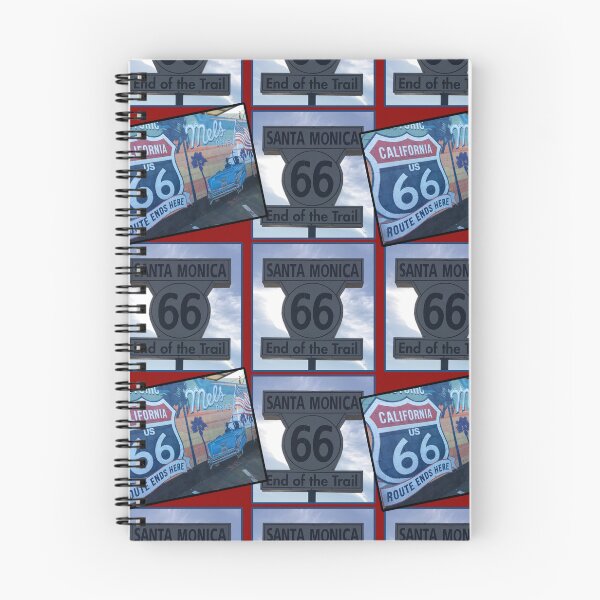 Artikelvorschau, Die Route 66 endet hier entworfen und verkauft von Topmel.