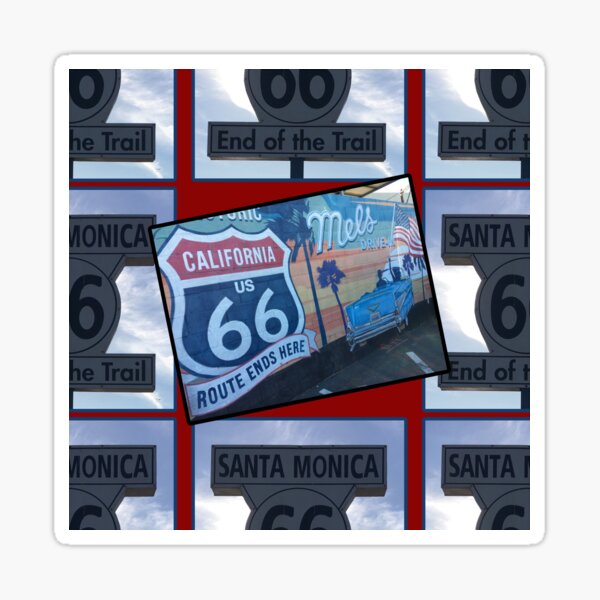 Item preview, Route 66 ends here designed and sold by Topmel.