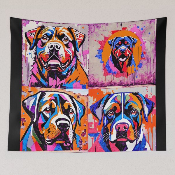 Item preview, Rottweiller Graffiti Bulk designed and sold by Helios Be. Lavsh.