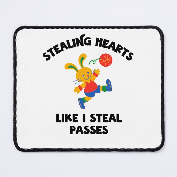 Item preview, Stealing Hearts Like I Steal Passes Basketball Valentines Kids designed and sold by elvisg03.