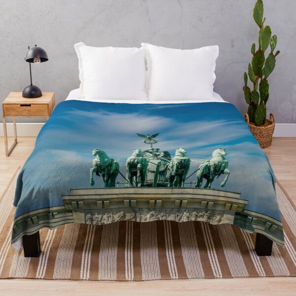 Item preview, Brandenburg Gate Quadriga Against Vibrant Sky designed and sold by Kristvin Gudmundsson.