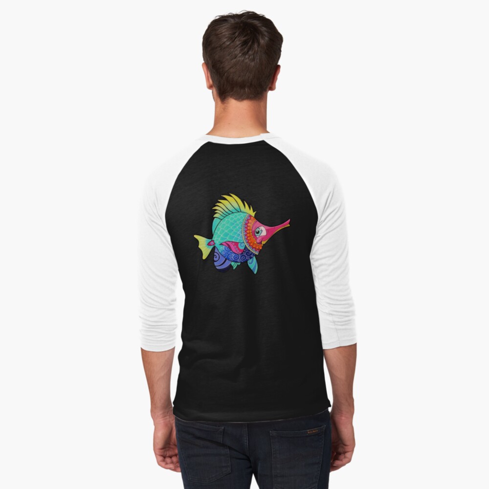 Item preview, Baseball ¾ Sleeve T-Shirt designed and sold by jillwilli.