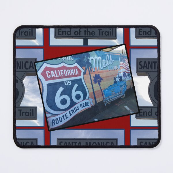 Artikelvorschau, Die Route 66 endet hier entworfen und verkauft von Topmel.
