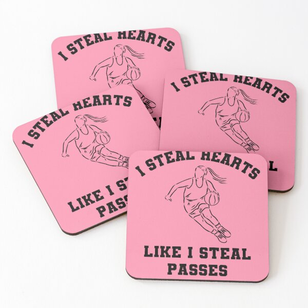 Item preview, I Steal Hearts Like I Steal Passes Women's Basketball Valentines Day designed and sold by elvisg03.