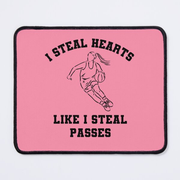 Item preview, I Steal Hearts Like I Steal Passes Women's Basketball Valentines Day designed and sold by elvisg03.