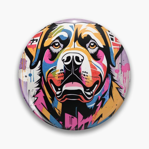 Item preview, Rottweiller Graffiti #1 designed and sold by Helios Be. Lavsh.