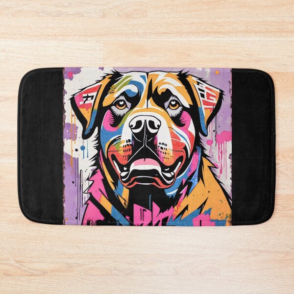 Item preview, Rottweiller Graffiti #1 designed and sold by Helios Be. Lavsh.