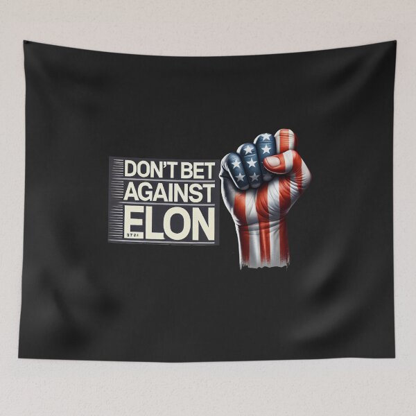 Item preview, don't bet against Elon designed and sold by TEEJAMBOREE.