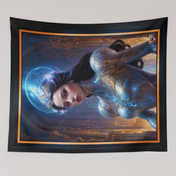 Item preview, Elysia Ardentis, An Enigmatic Vision Of Celestial Elegance And Grace Stunning AI Concept Art by Xzendor7 designed and sold by Xzendor7 Digital Art Creations.