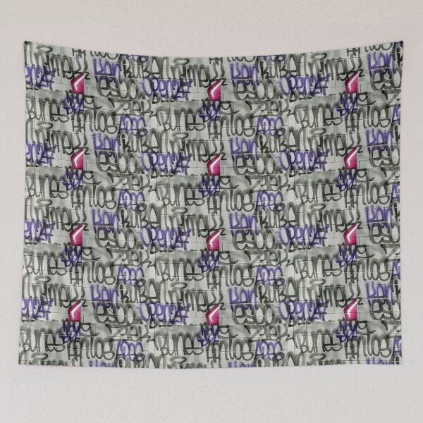 Item preview, Wall with graffiti designed and sold by manoloshoping.