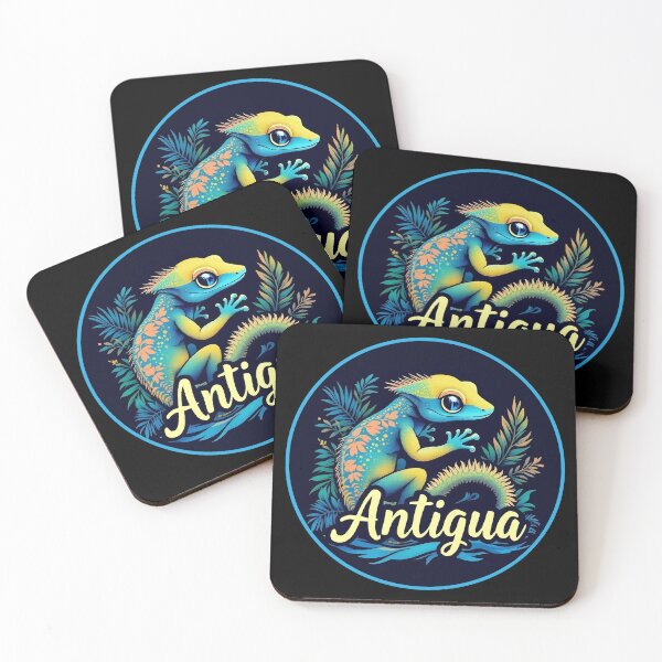 Item preview, Antigua Island Caribbean Gecko designed and sold by NPStudio.