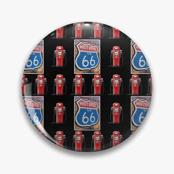 Artikelvorschau, Route 66 Schild und Tankstelle entworfen und verkauft von Topmel.