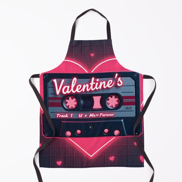 Item preview, Retro Valentine’s Mixtape Sticker | 80s Nostalgic Love Song Art designed and sold by StellarHues.