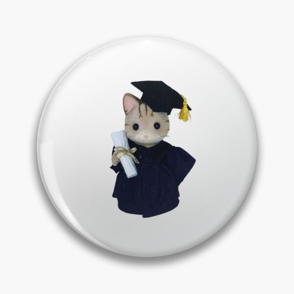 Item preview, graduate calico critters stripped cat designed and sold by nyan-pilot.